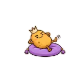 Couch Achievement sticker from Potato Energy