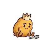 Minor Inconvenience sticker from Potato Energy