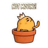 Firmly Planted sticker from Potato Energy
