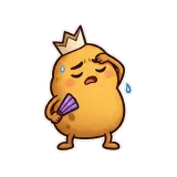Hot Potato sticker from Potato Energy
