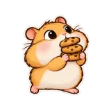 Professional Sneak sticker from Hamster Hunger