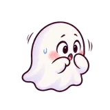 Failed Boo sticker from Ghost Problems