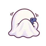 Seen and Vanished sticker from Ghost Problems