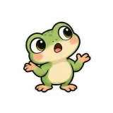 Brain Detour sticker from Frog Feelings