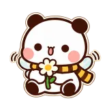 Busy Bee sticker from Garden Friends