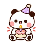 Birthday Wish sticker from Party Time