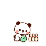 Lucky Strike sticker from Little Bear Playtime