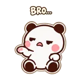 Bro... sticker from Chat Reactions