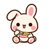 Noodle Time sticker from Express Yourself