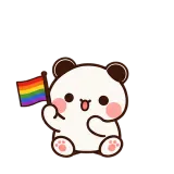 Proud Together · Little Bear sticker from Express Yourself