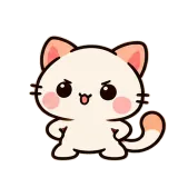 Sassy Little Look · Kitten Club sticker from Express Yourself