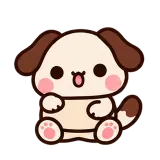A Kiss for You · Puppy Pals sticker from Express Yourself