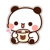 Cocoa Mustache sticker from Cozy Days
