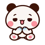Freezing Hands · Little Bear sticker from Express Yourself