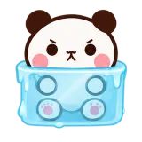 Ice Block · Little Bear sticker from Express Yourself