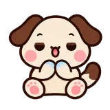 Freezing Hands · Puppy Pals sticker from Express Yourself