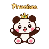 Premium · Little Bear sticker from Chat Reactions