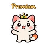 Premium · Kitten Club sticker from Chat Reactions