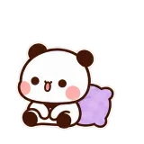 Too Much Cute sticker from Tiny Drama