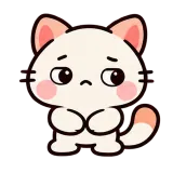 Side Eye · Kitten Club sticker from Express Yourself