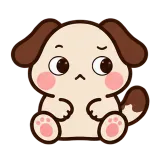 Side Eye · Puppy Pals sticker from Express Yourself