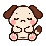 Ugh · Puppy Pals sticker from Express Yourself