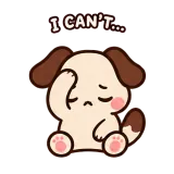 Facepalm · Puppy Pals sticker from Express Yourself