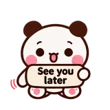 See You Later · Little Bear sticker from Express Yourself