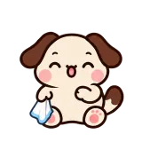 Goodbye · Puppy Pals sticker from Express Yourself