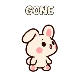 GONE · Searching · Pocket Friends sticker from Express Yourself