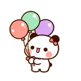 Party Balloons sticker from Party Time