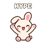 HYPE · Pocket Friends sticker from Express Yourself