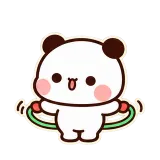 One More Skip sticker from Little Bear Playtime