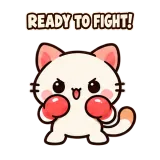 Tiny Fighter sticker from Express Yourself