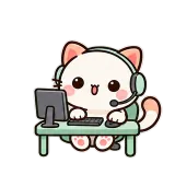 In a Match sticker from Kitten Club