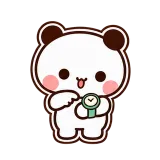 Checking the Time sticker from Little Bear Days