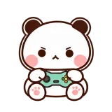 Gaming Break sticker from Little Bear Days