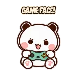 Gaming Break sticker from Little Bear Days