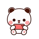 Mobile Victory sticker from Little Bear Days