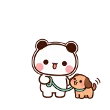 Walkies sticker from Little Bear Days