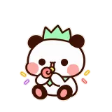 Toot Toot sticker from Party Time