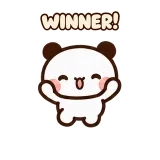 Winner! sticker from Express Yourself