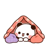 Pillow Fort sticker from Cozy Days