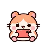 Mobile Victory · Hamster sticker from Pocket Friends