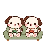 Co-op Night sticker from Puppy Pals