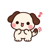 Happy Dance sticker from Puppy Pals