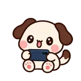 Mobile Game Mode sticker from Puppy Pals