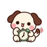Still Waiting sticker from Puppy Pals