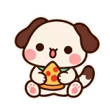 Pizza Time sticker from Express Yourself