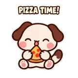 Pizza Time sticker from Express Yourself